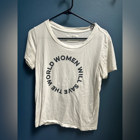 White tee shirt from anthropology - Picture 2 of 3